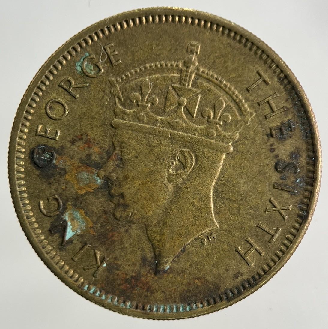 1949 Hong Kong 10 Cents Coin | Fine Collectable Grade