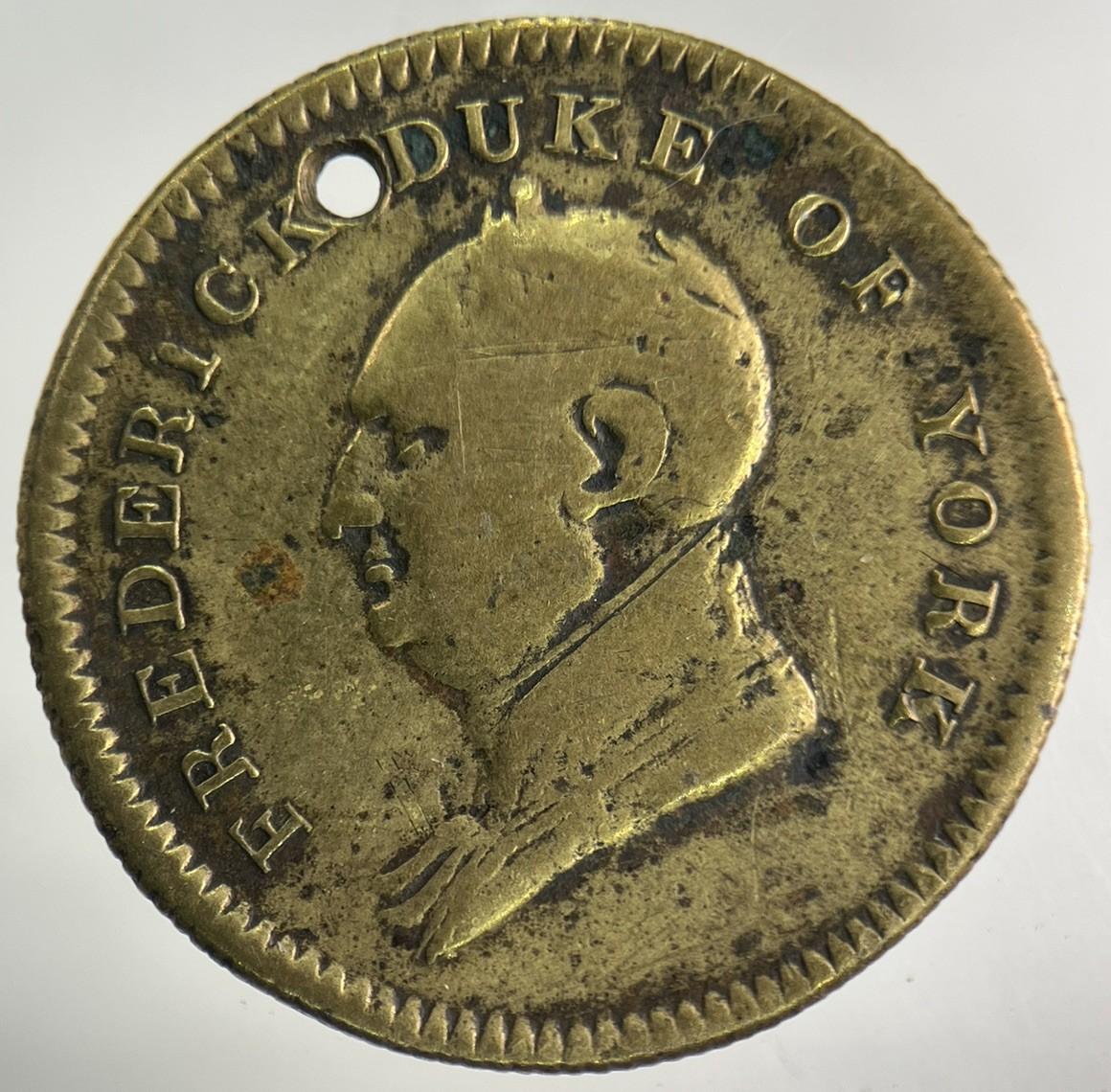 1827 The Death Of Edward Duke Of York Medal Token Coin | Collectable Grade