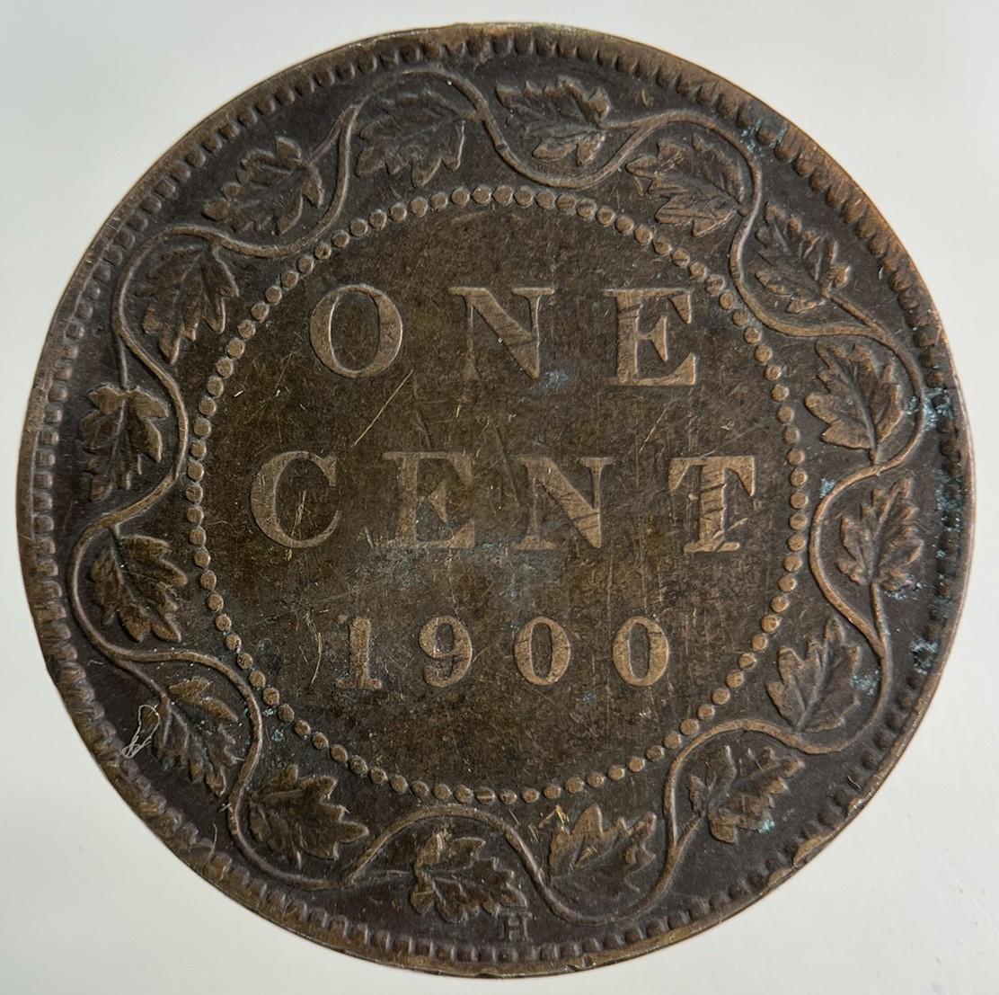 1900 Canada One Cent Coin | Fine Collectable Grade