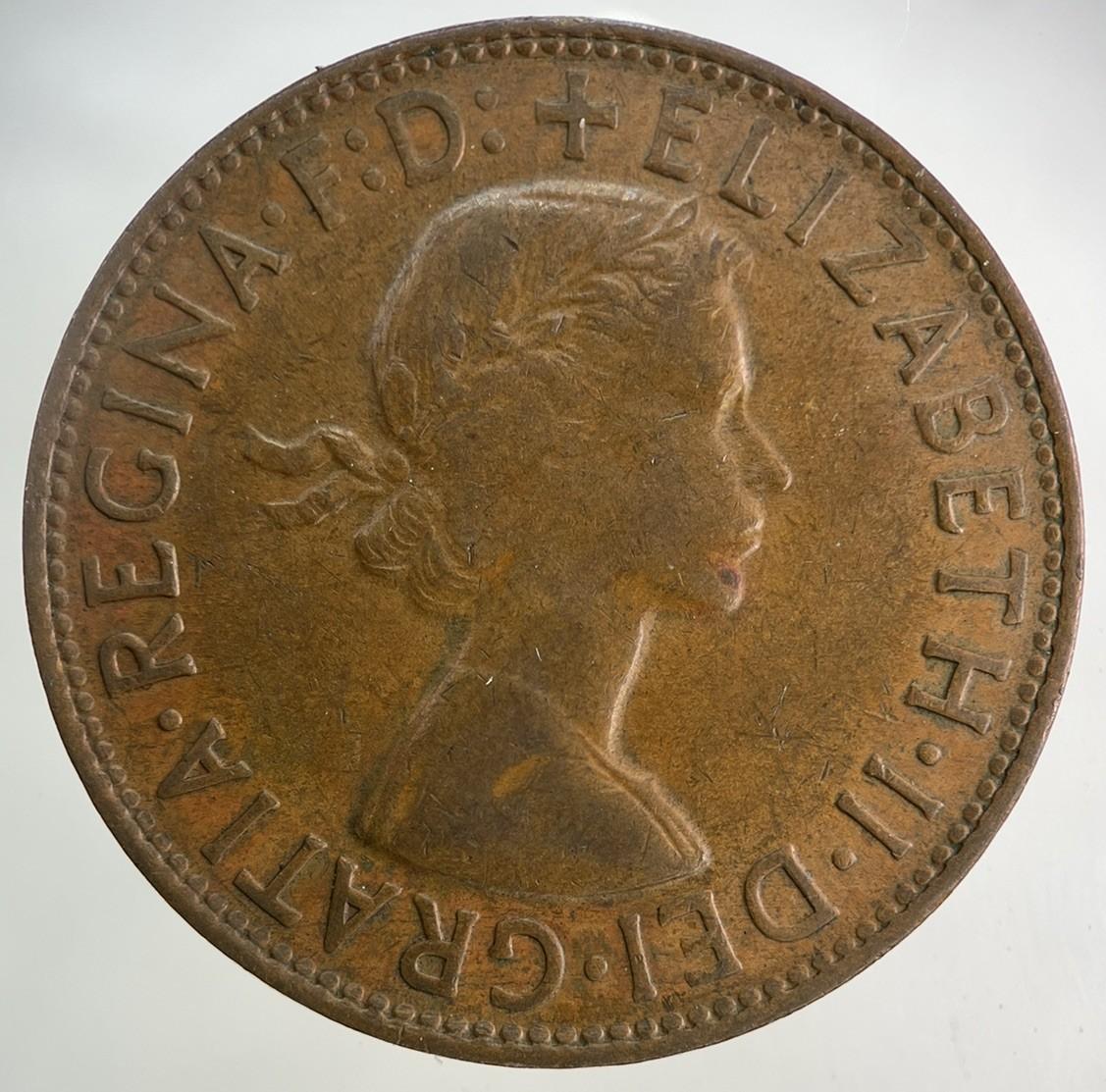 1961 Australia One Penny Coin | Fine Collectable Grade