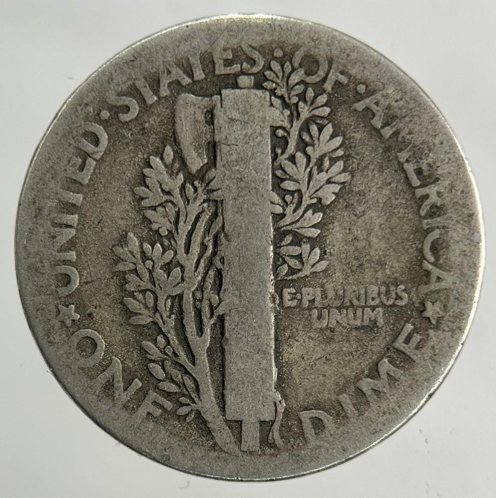 1923 US USA Mercury Dime Silver Coin | Collectable Grade