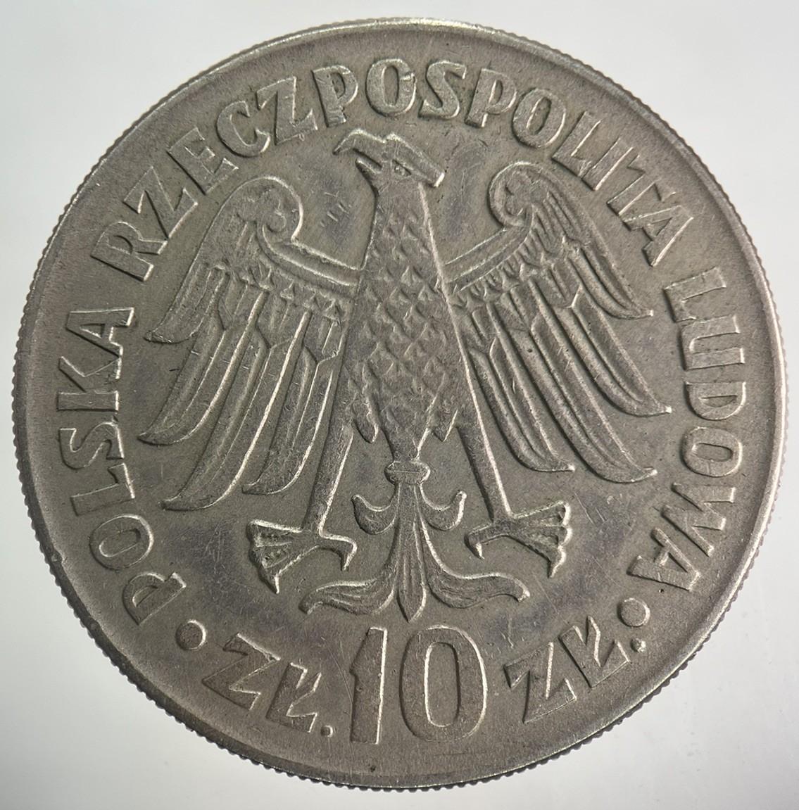 1964 Poland 10 Zloty Zlotych Coin | Fine Collectable Grade