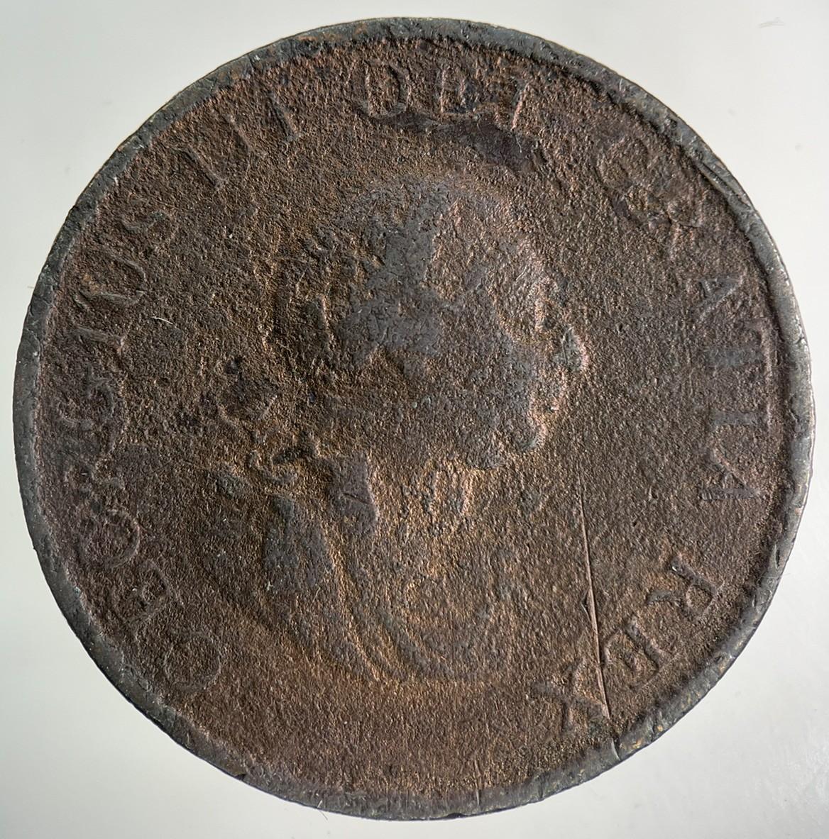 1799 George III 3rd Half-Penny Coin | Collectable Grade