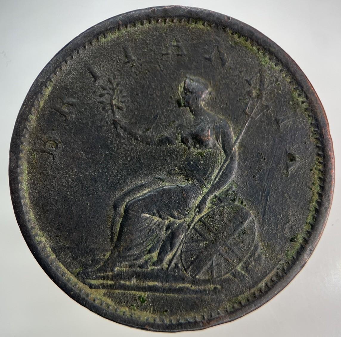 1807 George III 3rd One Penny Coin | Fine Collectable Grade