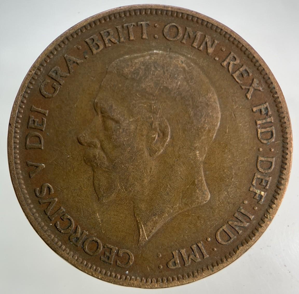 1928 George V One Penny Coin | Fine Collectable Grade