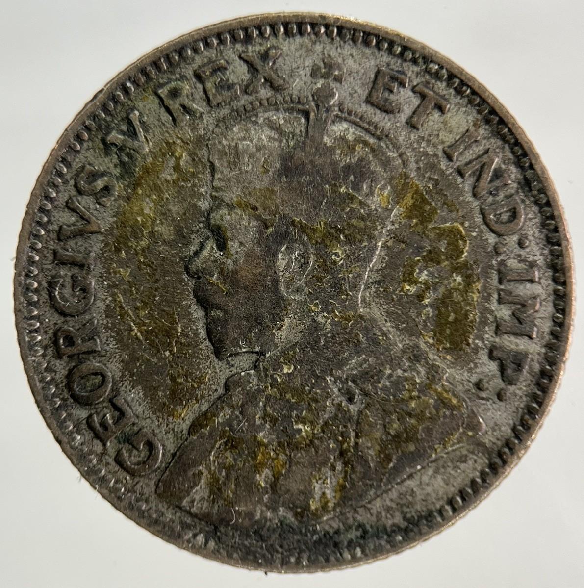 1924 East Africa 50 Cents Half Shilling Coin | Fine Collectable Grade