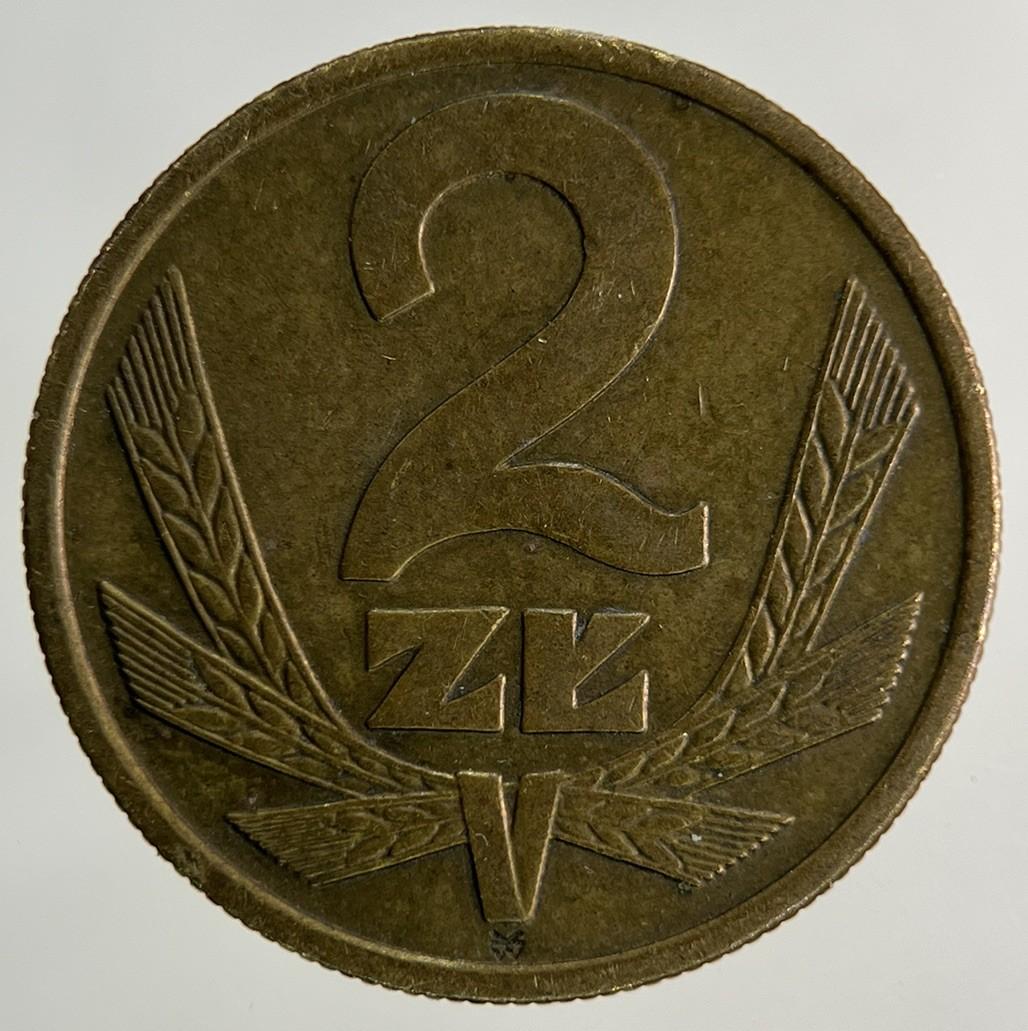 1975 Poland 2 Zloty Zlotych Coin | Fine Collectable Grade