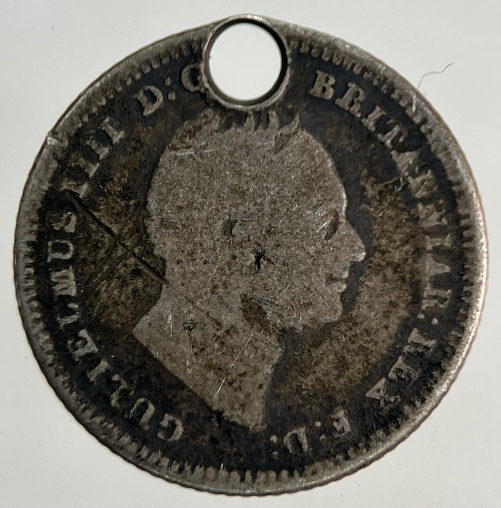 1837 William IV Four-Pence Groat Silver Coin | Collectable Grade