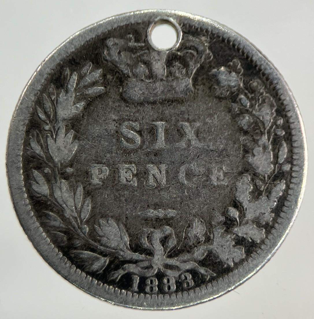 1883 Victoria Sixpence Silver Coin | Collectable Grade