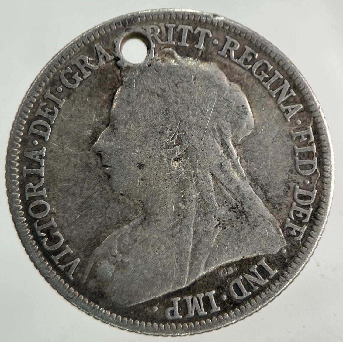1895 Victoria Shilling Silver Coin | Fine Collectable Grade