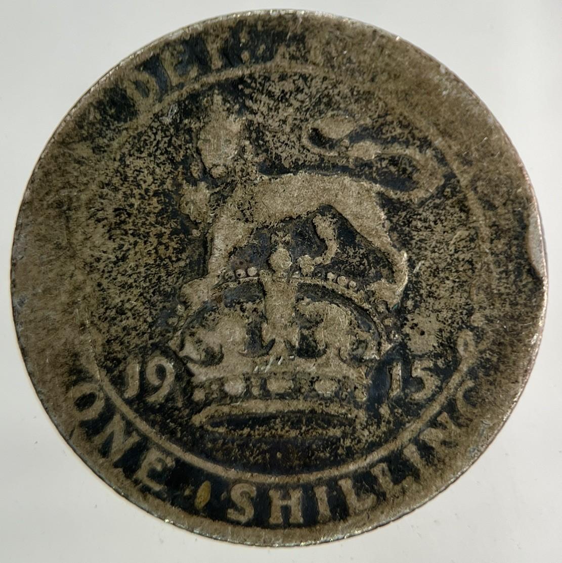 1915 George V Shilling Silver Coin | Collectable Grade