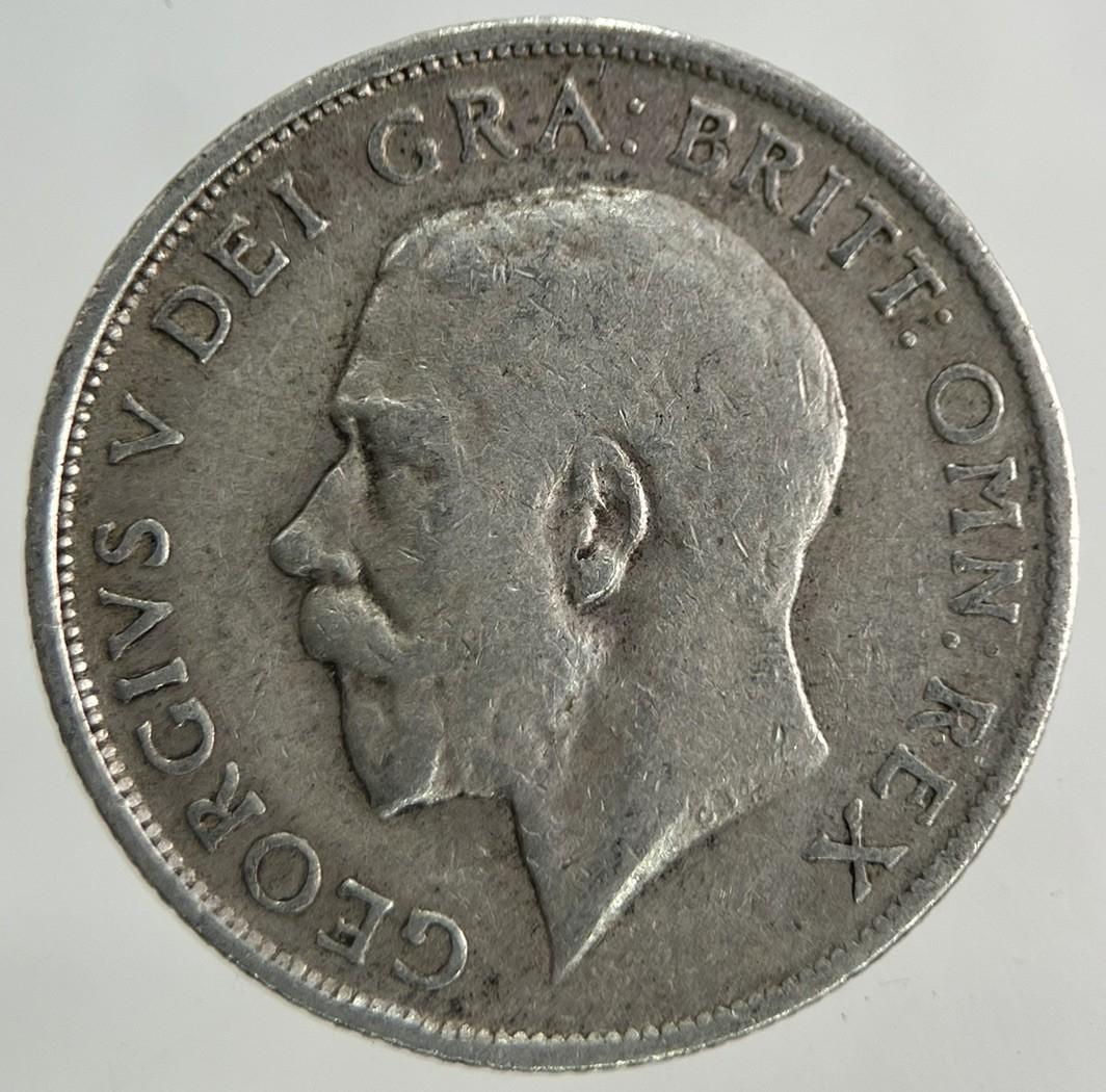 1918 George V Shilling Silver Coin | Fine Collectable Grade
