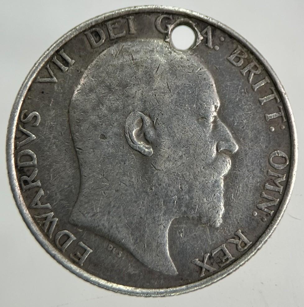1902 Edward VII Shilling Silver Coin | Very High Grade