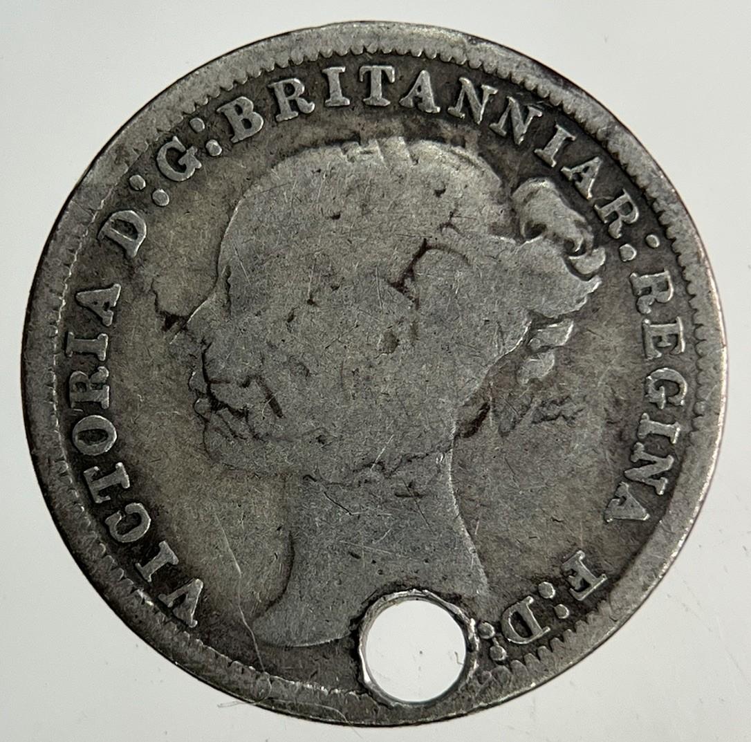 1874 Victoria Threepence Silver Coin | Collectable Grade