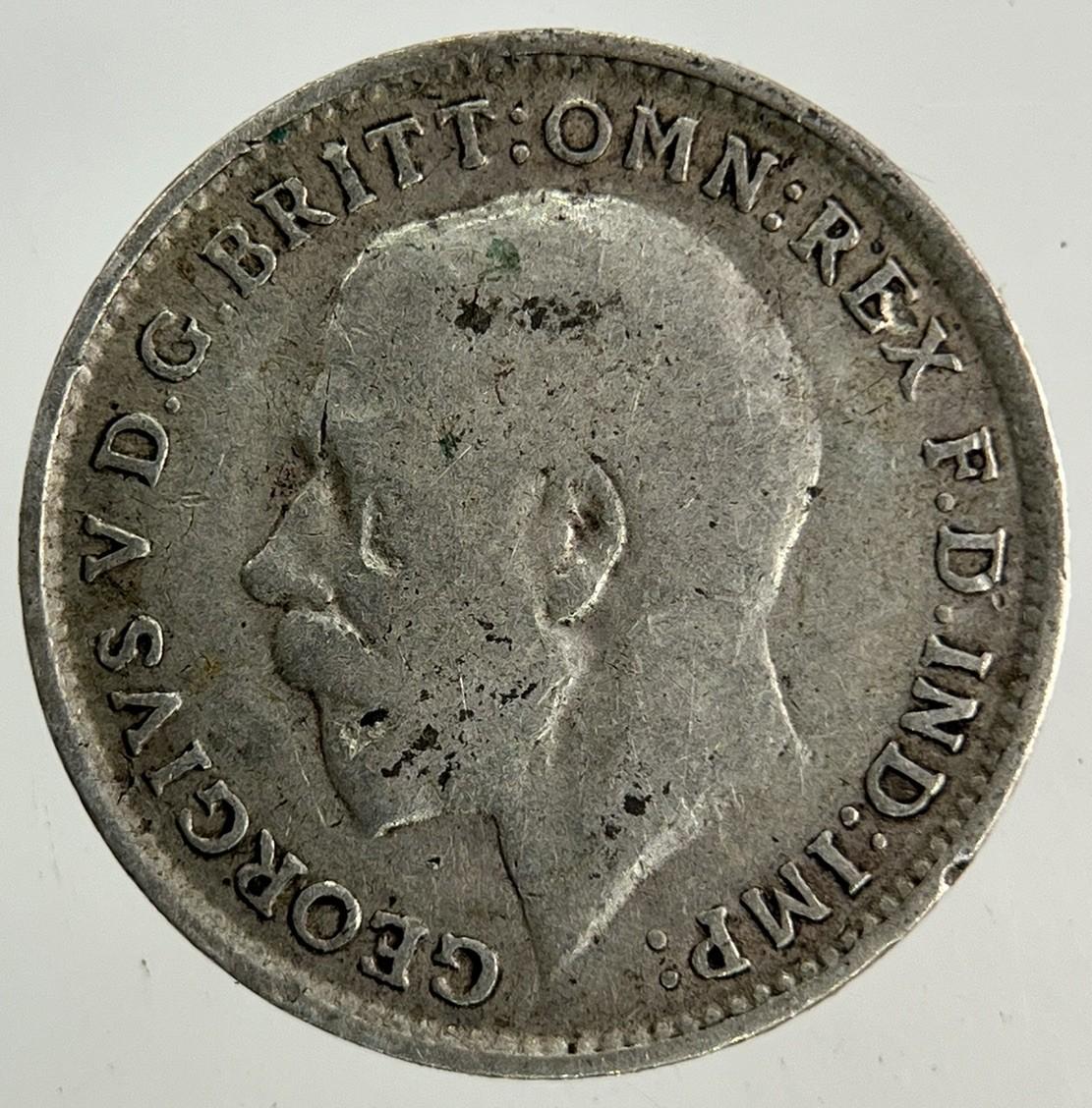 1916 George V Threepence Silver Coin | Fine Collectable Grade