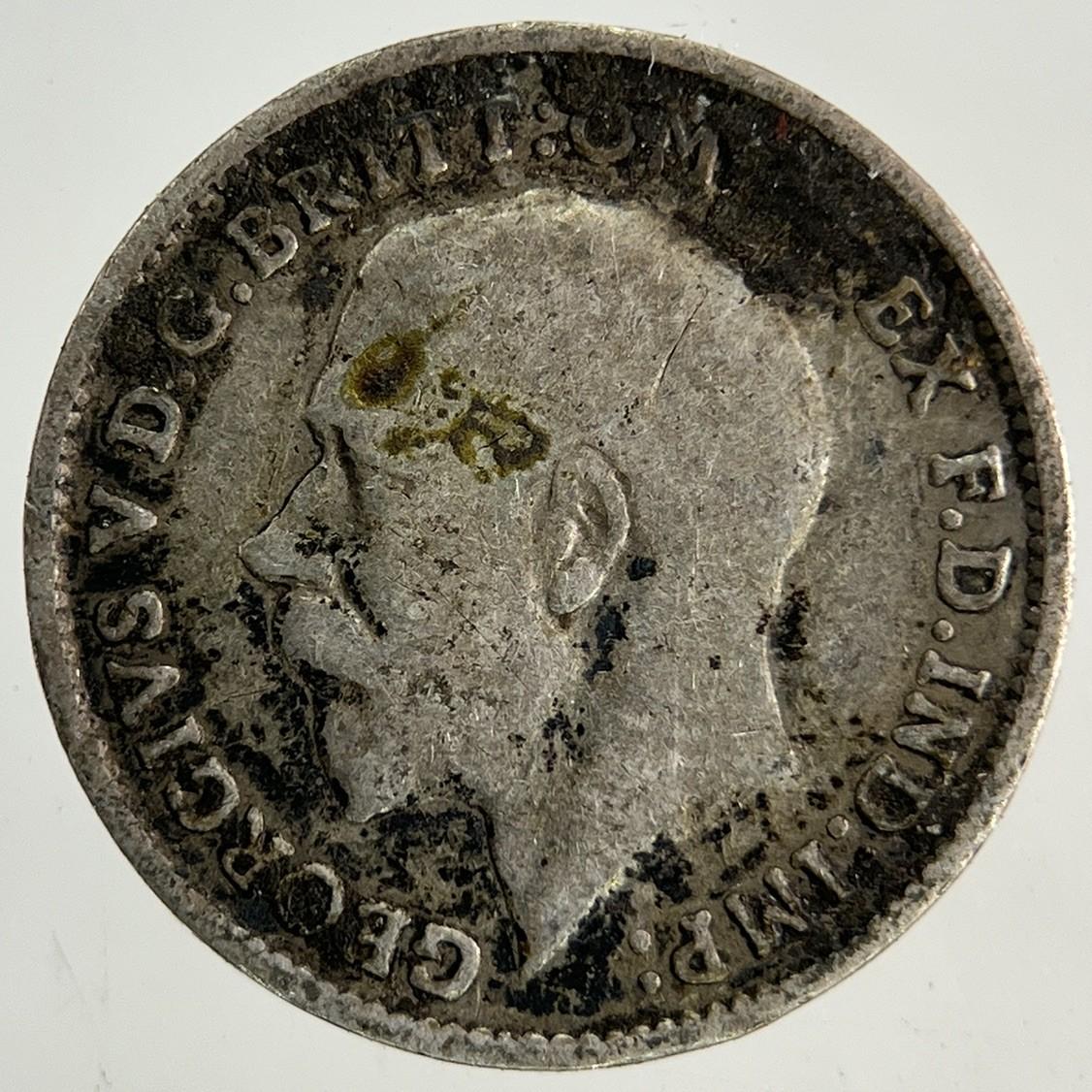 1917 George V Threepence Silver Coin | Collectable Grade