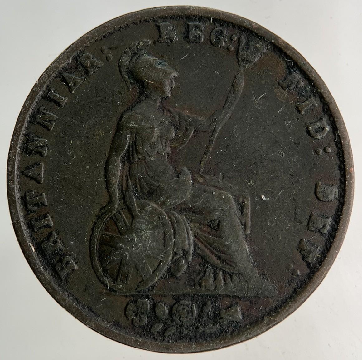 1853 Victoria Half-Penny Coin | Fine Collectable Grade