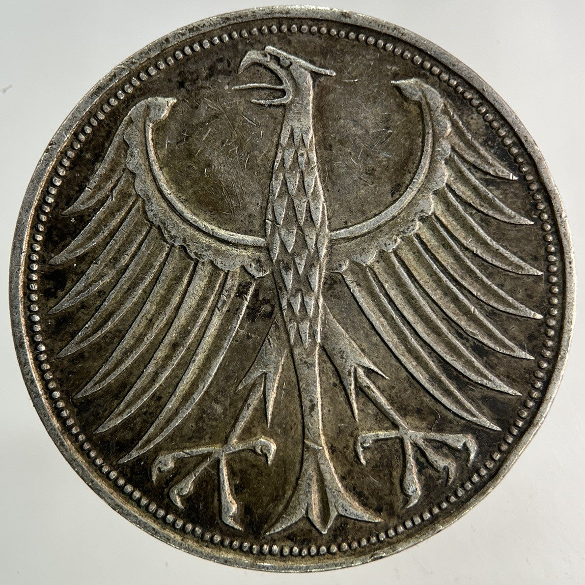 1951 Germany 5 Mark Silver Coin | Very High Grade