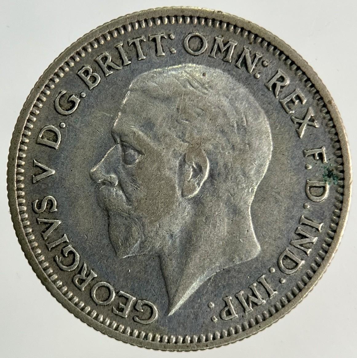 1935 George V Sixpence Silver Coin | Very High Grade