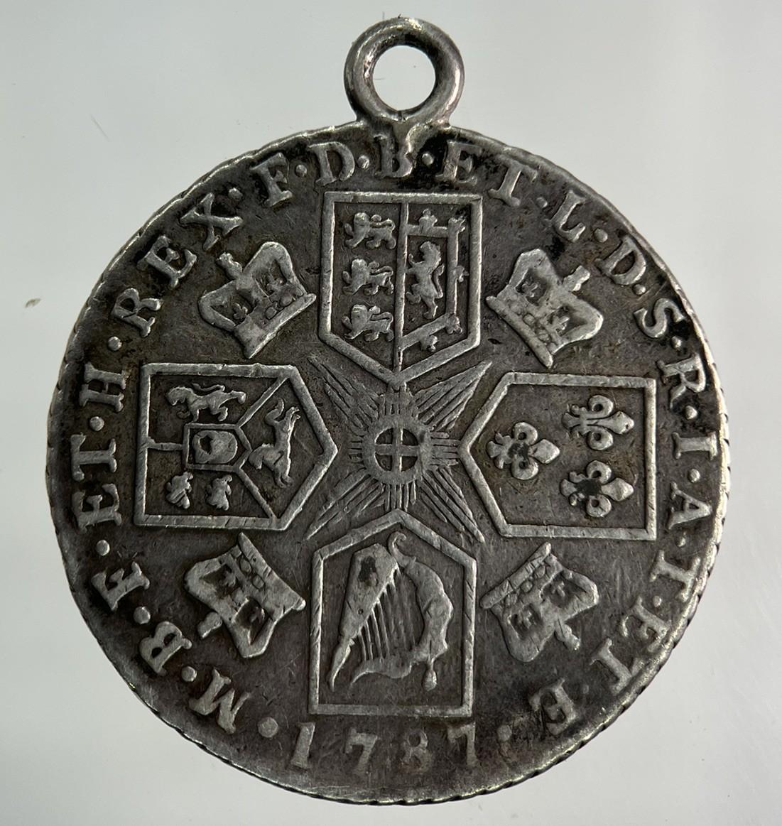 1787 George III 3rd Shilling Silver Coin | Fine Collectable Grade