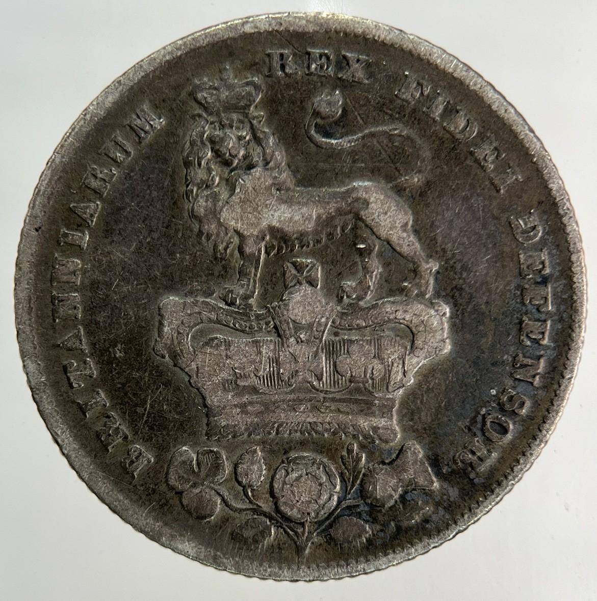 1826 George IV Shilling Silver Coin | Fine Collectable Grade