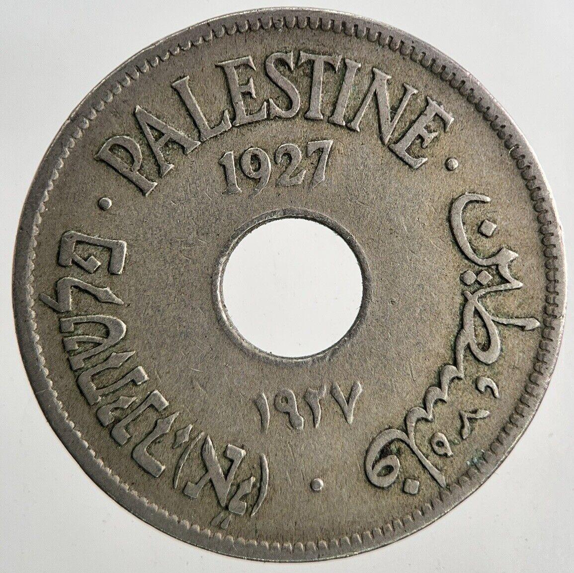 1927 Palestine 10 Mils Coin | Fine Collectable Grade | a9497