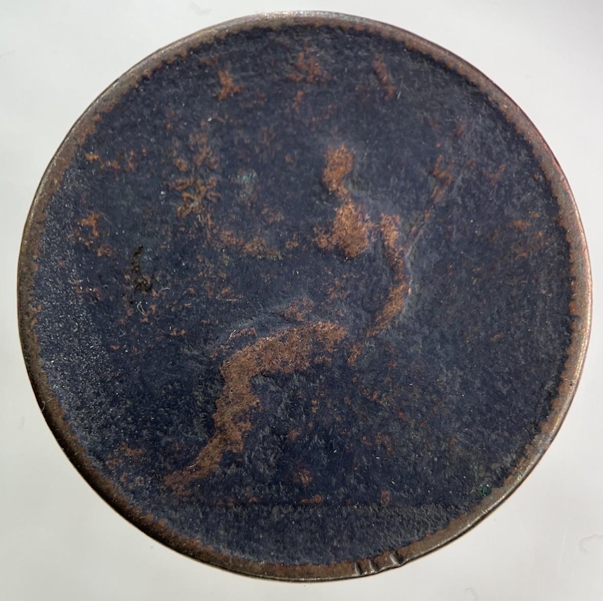 1806 George III 3rd Half-Penny Coin | Fair Grade