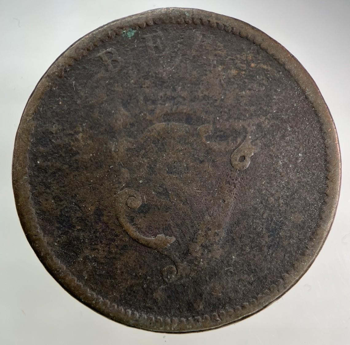 1805 Irish One Penny Coin | Fair Grade