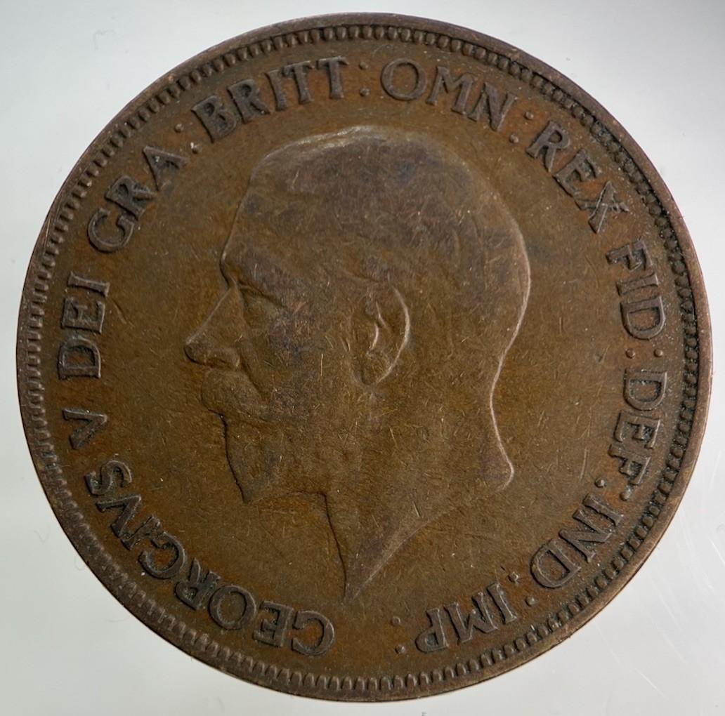 1935 George V One Penny Coin | Fine Collectable Grade