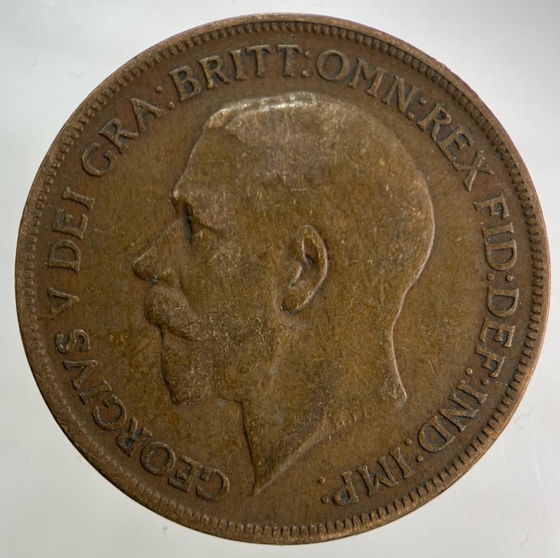 1922 George V One Penny Coin | Collectable Grade