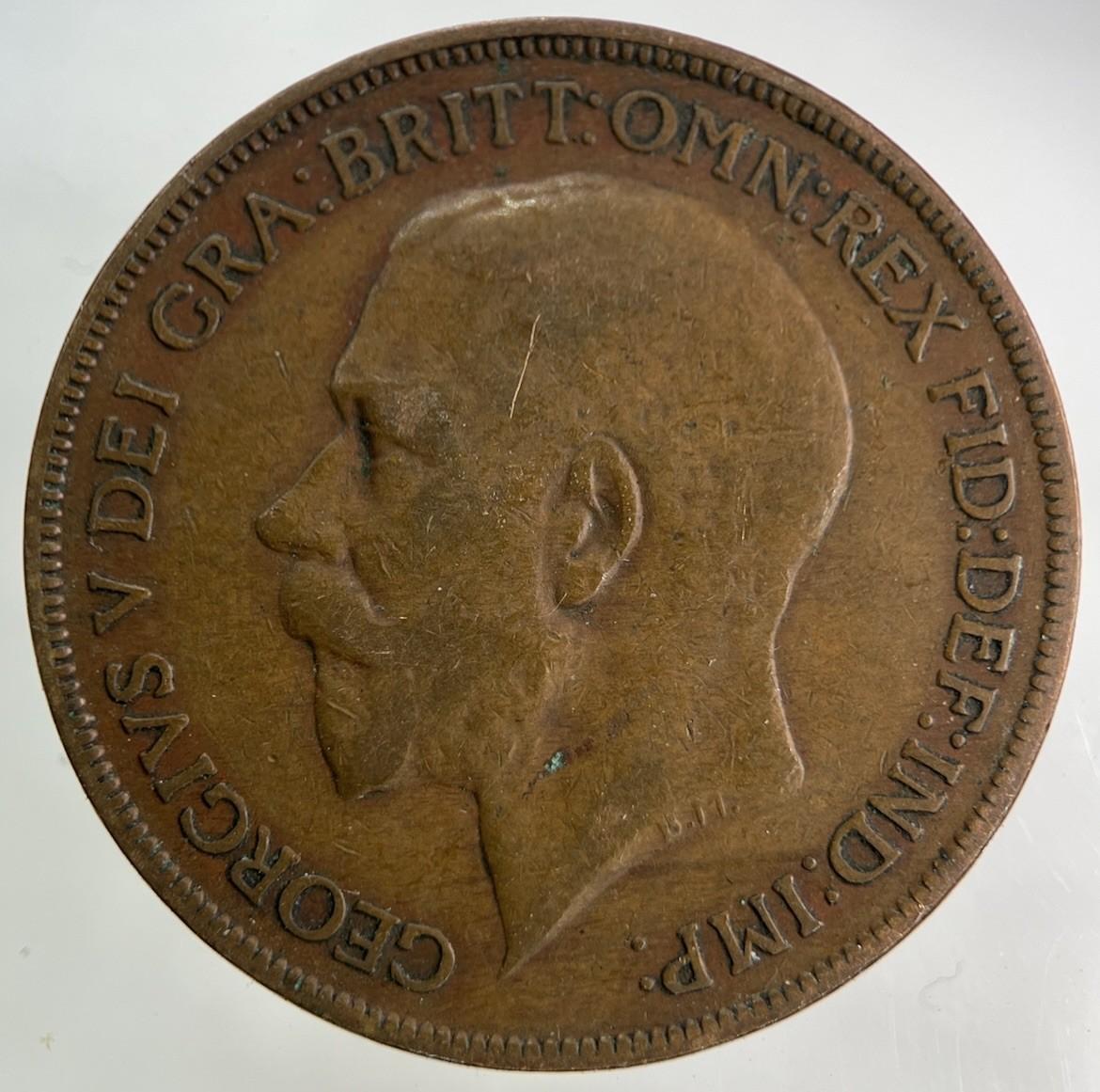 1921 George V One Penny Coin | Collectable Grade