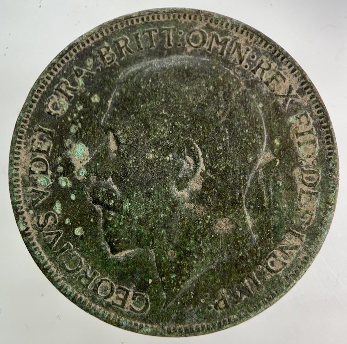 1921 George V One Penny Coin | Collectable Grade