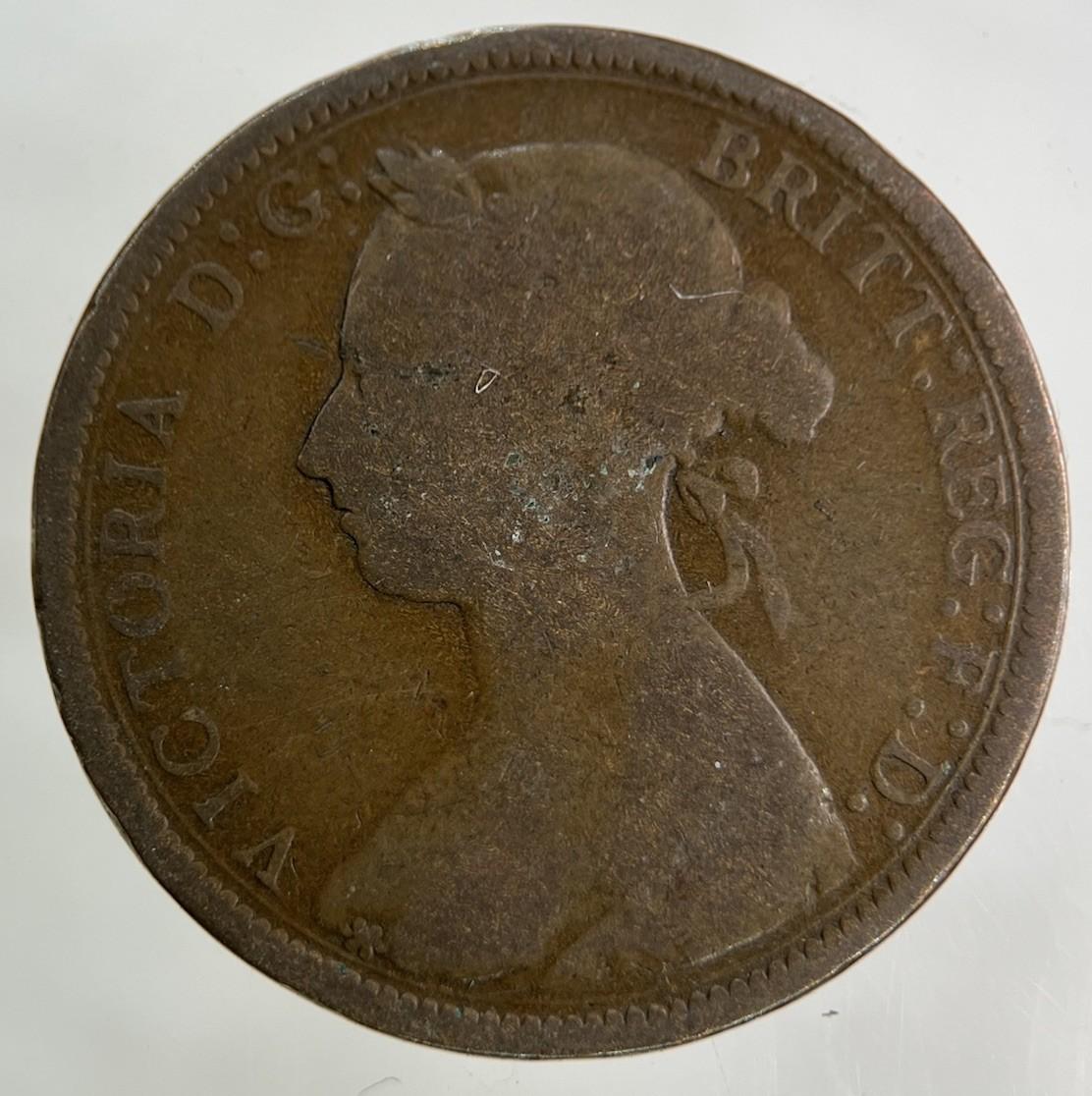 1888 Victoria Half-Penny Coin | Collectable Grade