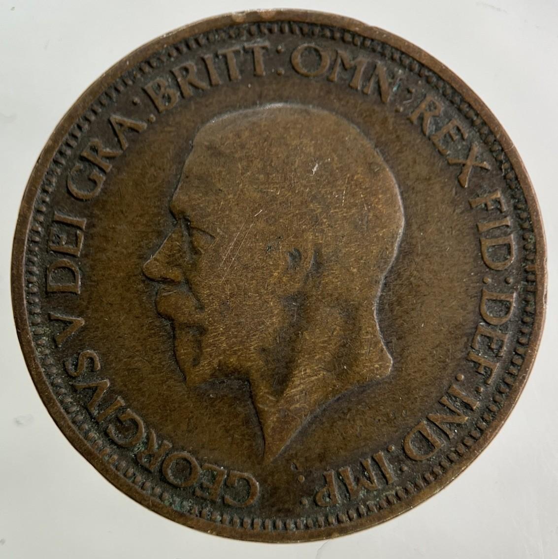 1933 George V Half-Penny Coin | Collectable Grade