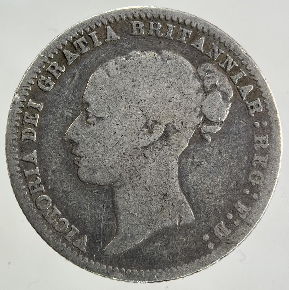 1877 Victoria Sixpence Silver Coin | Collectable Grade