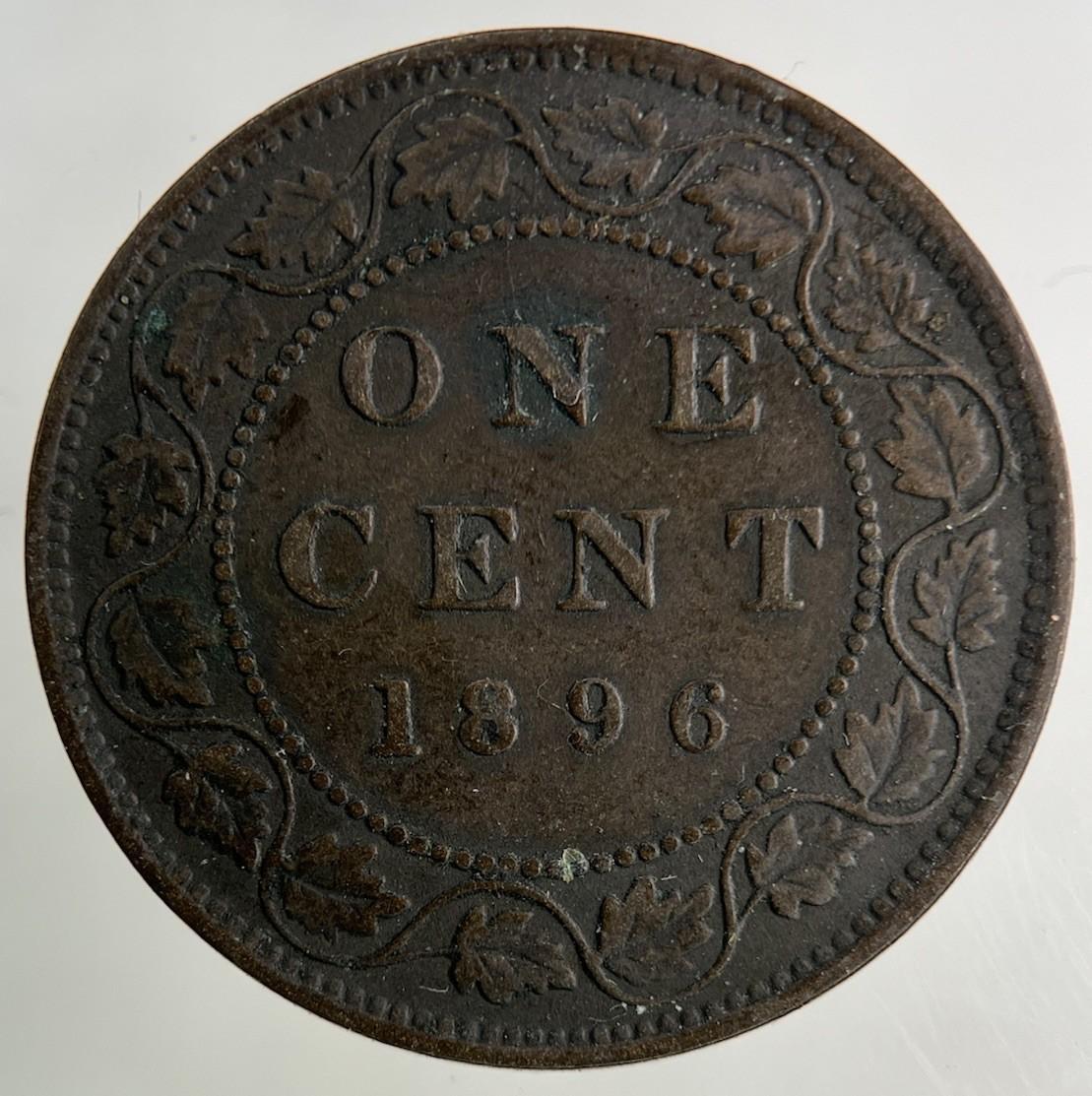 1896 Canada One Cent Coin | Very High Grade