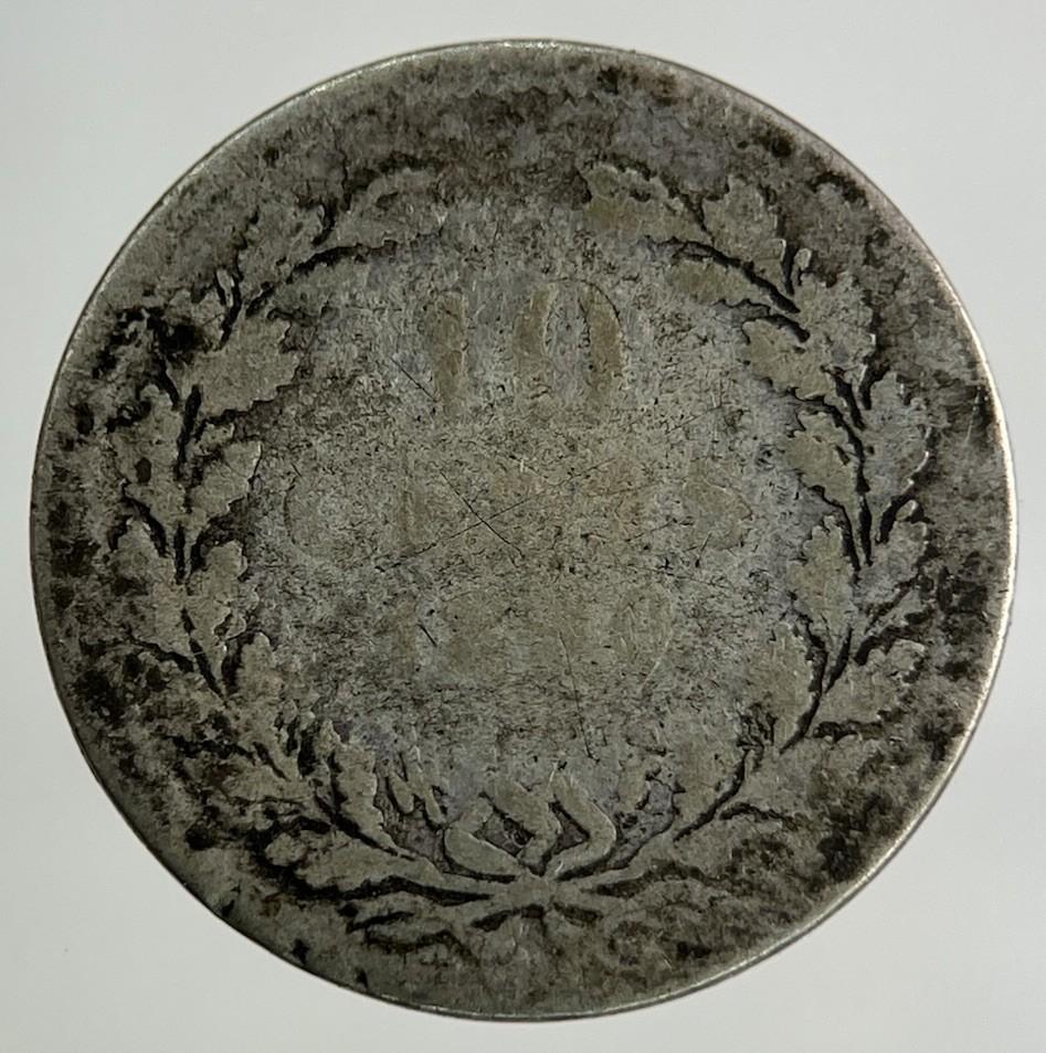 Netherlands 10 Cents Silver Coin | Fair Grade