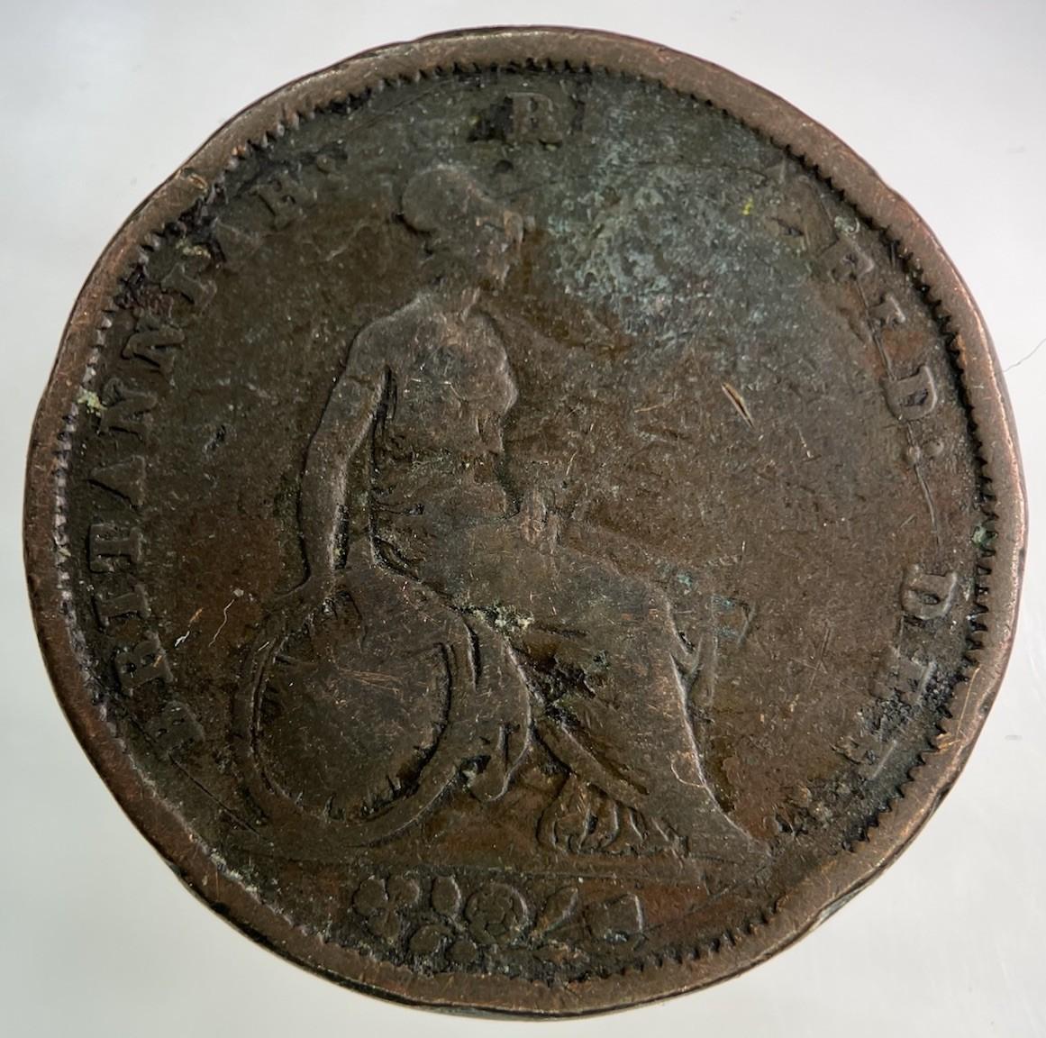 1831 William IV One Penny Coin | Fair Grade