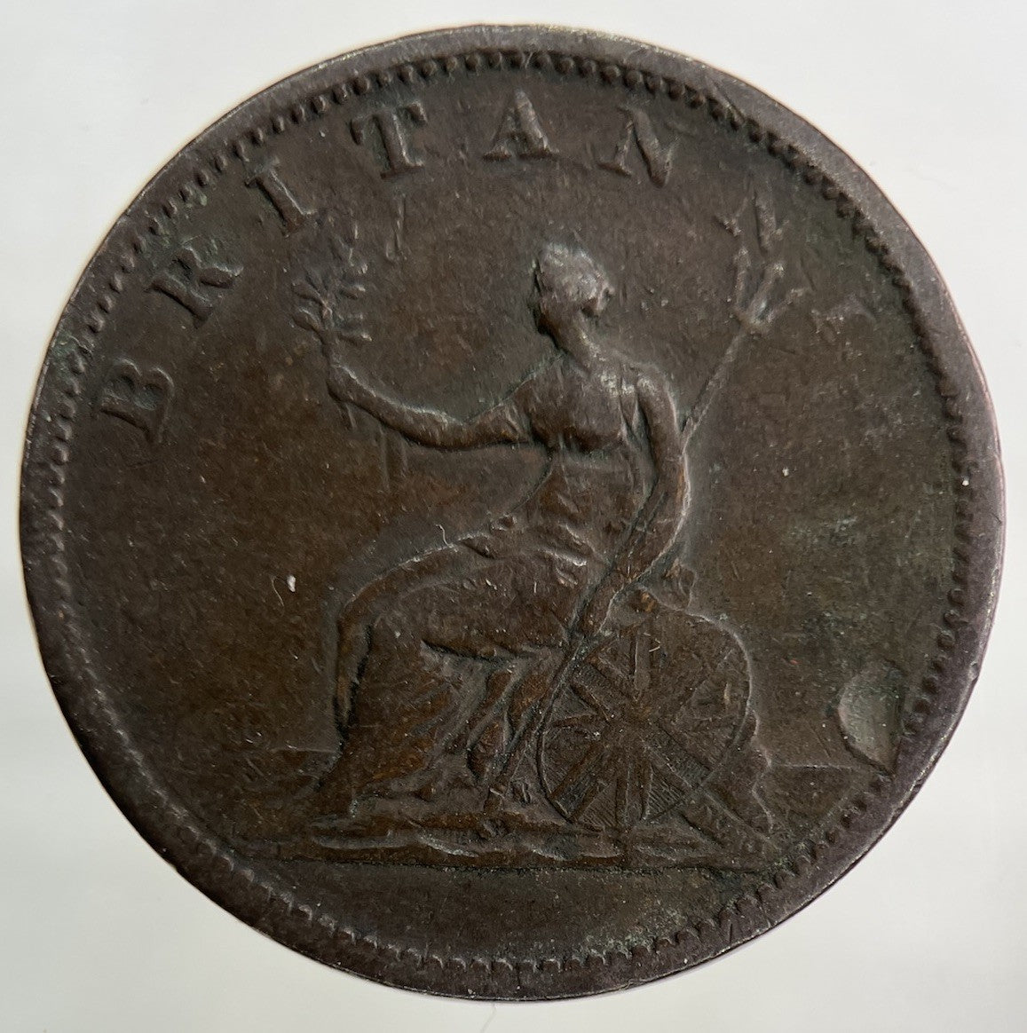 1806 George III 3rd Half-Penny Coin | Fine Collectable Grade