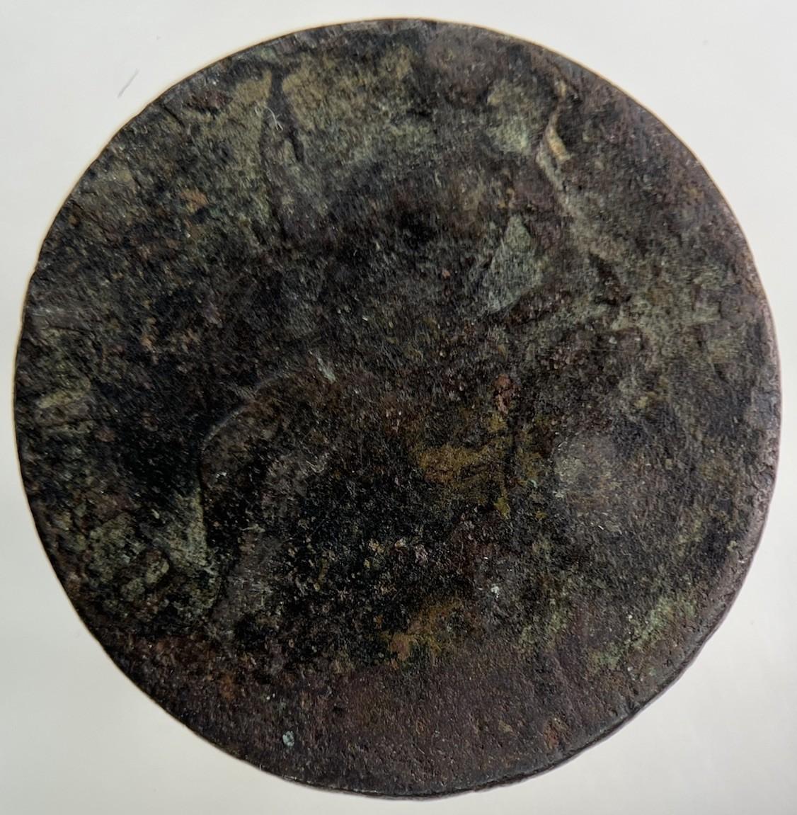 British William III 3rd Half-Penny Coin | Fair Grade