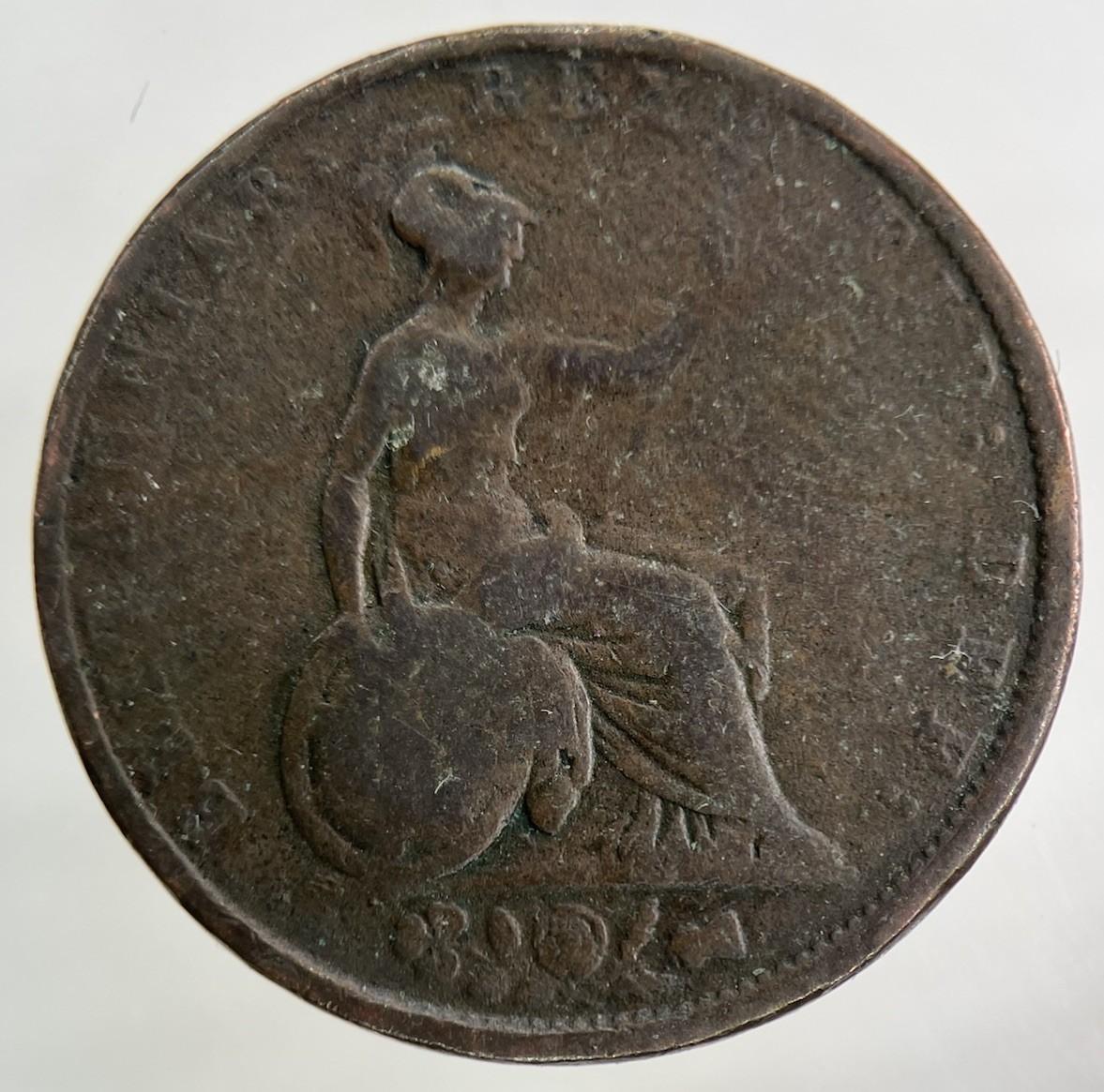 1831 William IV Half-Penny Coin | Fair Grade