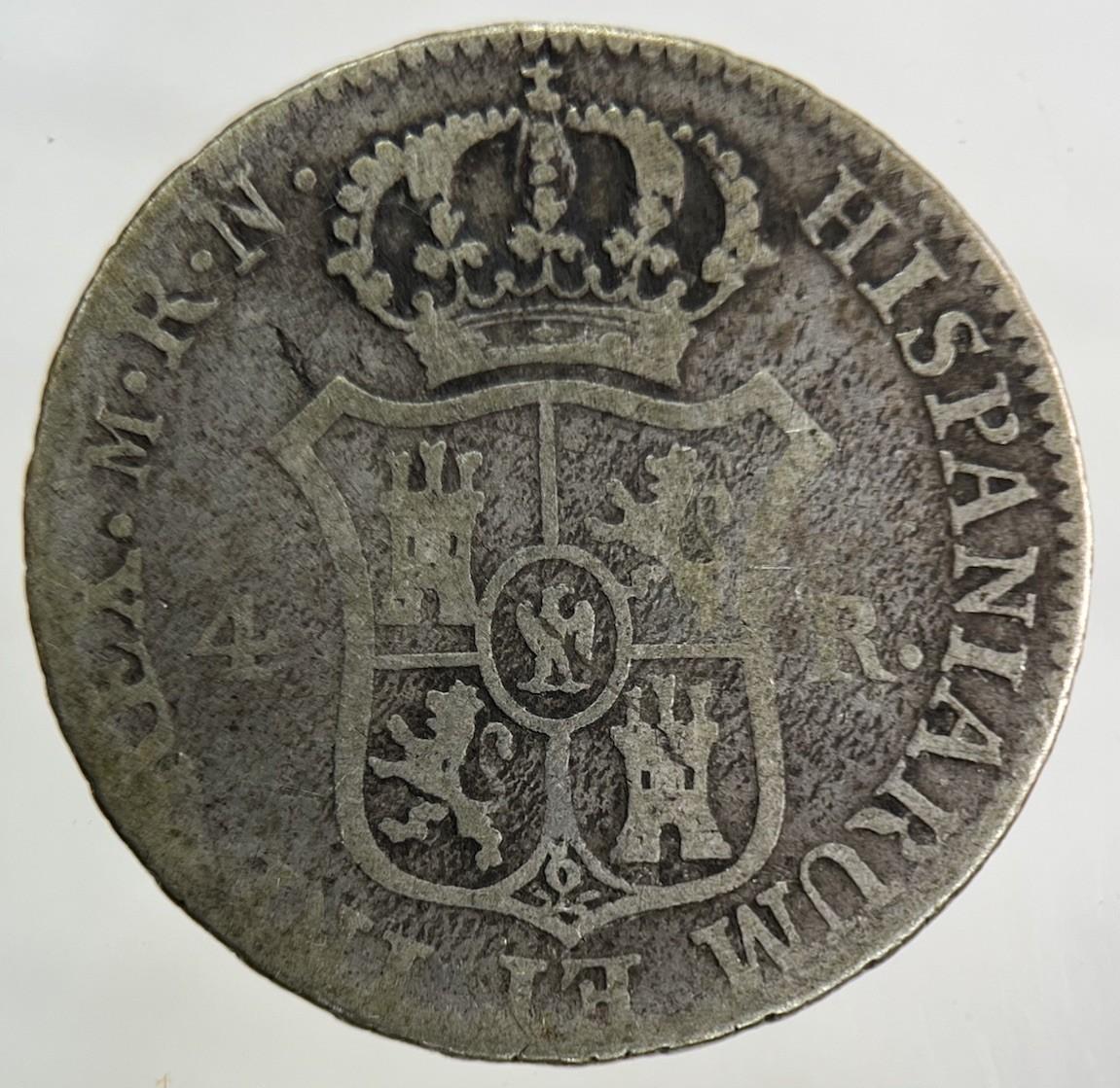 1813 Spain 4 Reales Napoleon Silver Coin | Collectable Grade