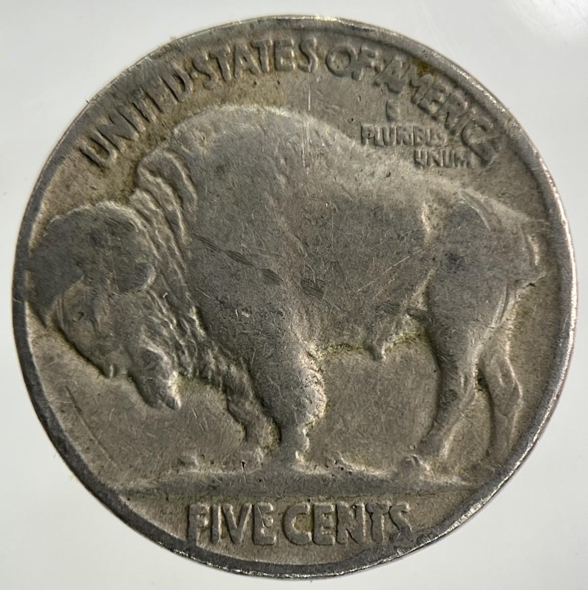 1927 US USA Buffalo Nickel 5 Cents Coin | Collectable Grade
