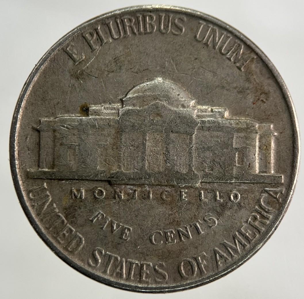 1949 US USA Jefferson Nickel 5 Cents Coin | Collectable Grade