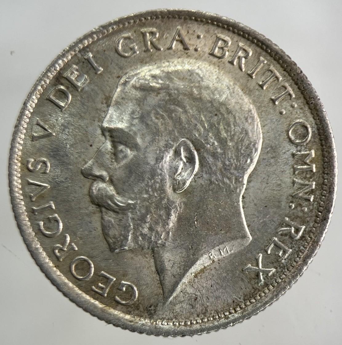 1915 George V Shilling Silver Coin | Very Fine Grade
