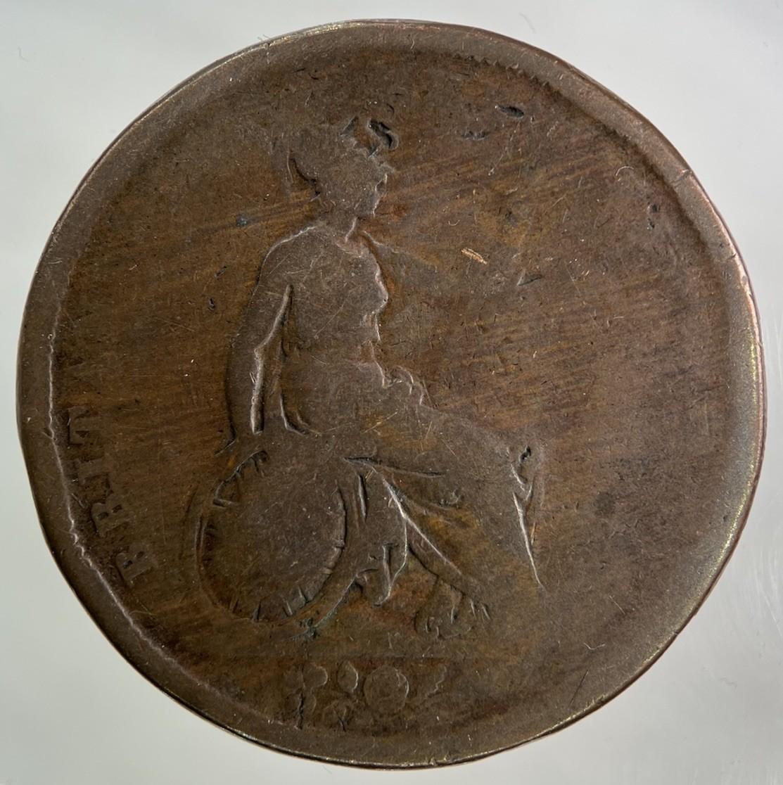 British George IV One Penny Coin | Fair Grade