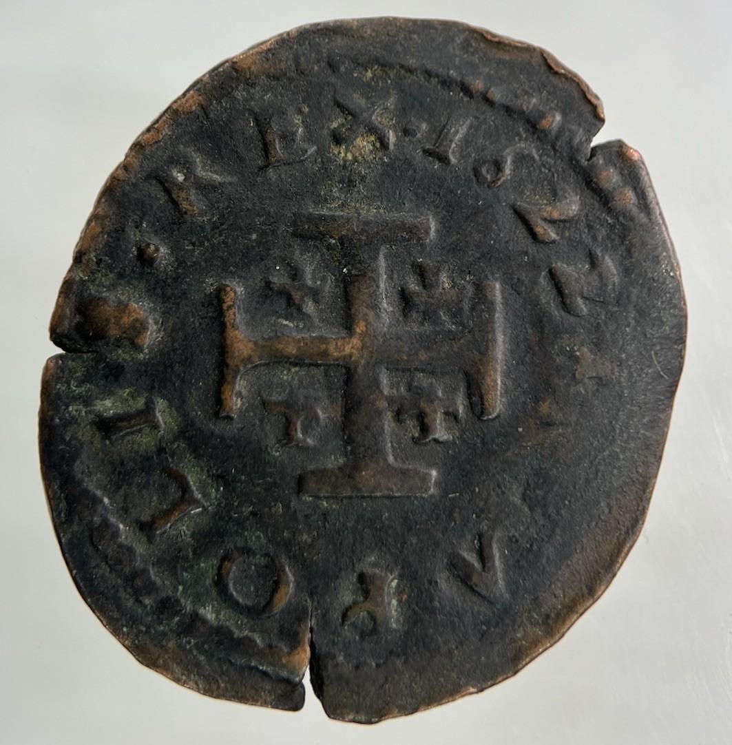 1622 Napoli Naples 1 Grano Philip IV Of Spain Coin | Fine Collectable Grade