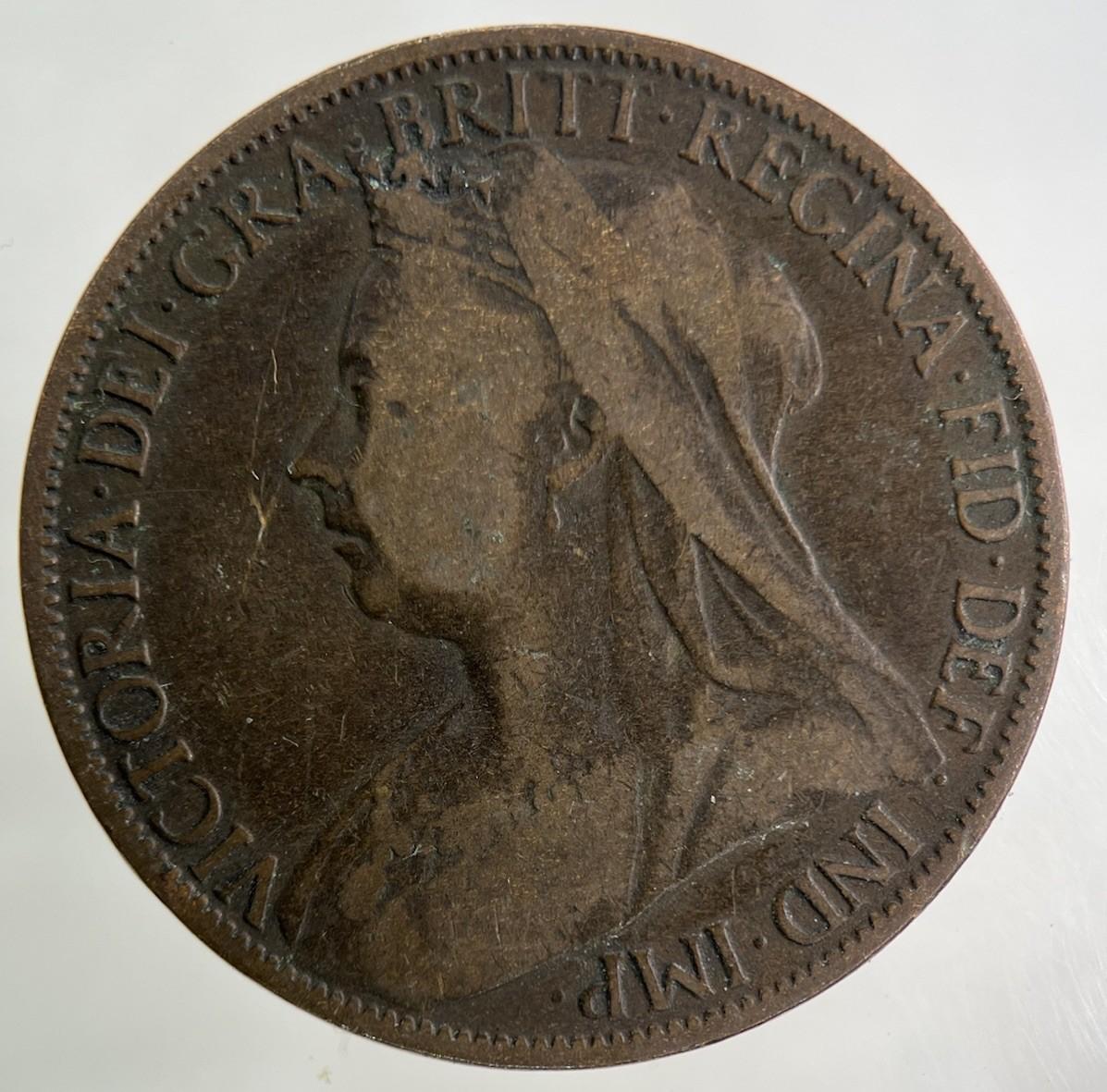 1897 Victoria One Penny Coin | Collectable Grade