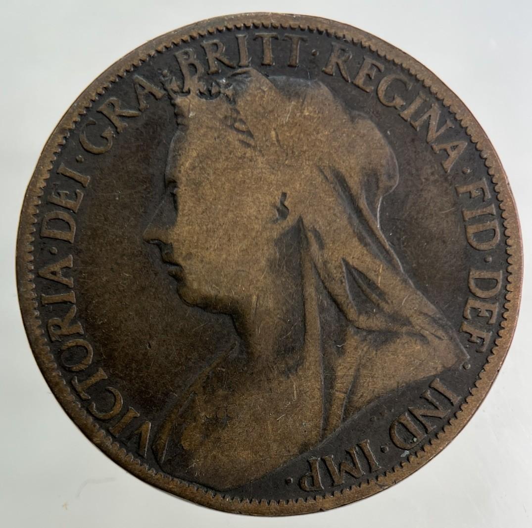 1898 Victoria One Penny Coin | Collectable Grade