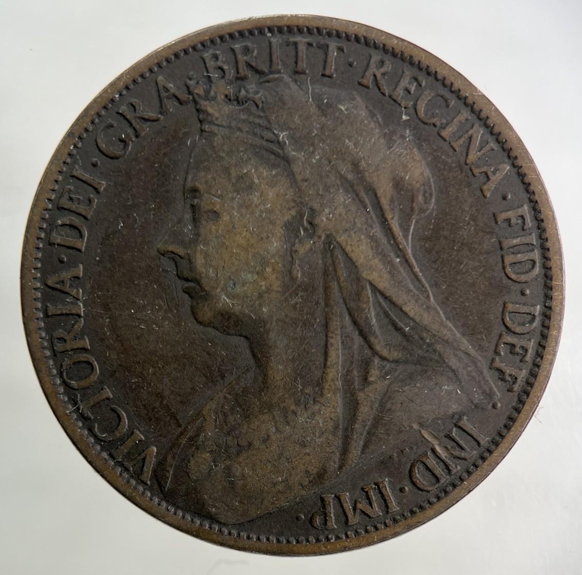 1897 Victoria One Penny Coin | Collectable Grade